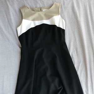Calvin Klein A-line dress